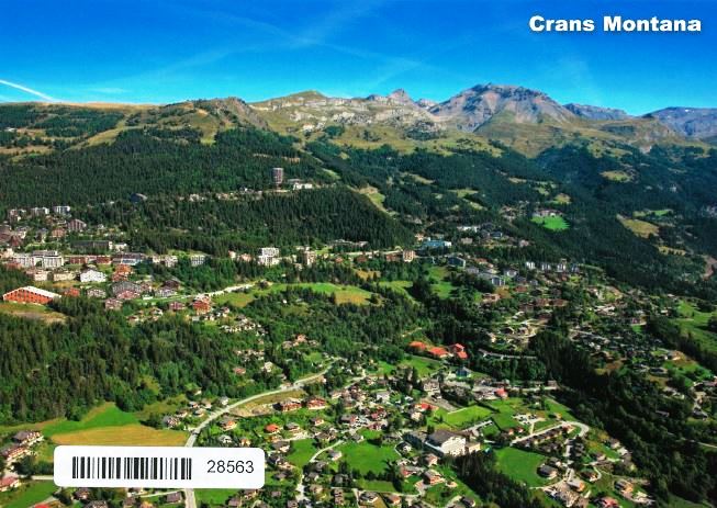 [CP 204855] Postcards 28563 Crans-Montana
