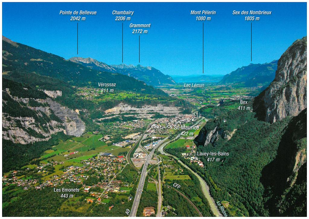 [CP 204282] Postcards 28595 St-Maurice VS, Bex, Lavey-les-Bains