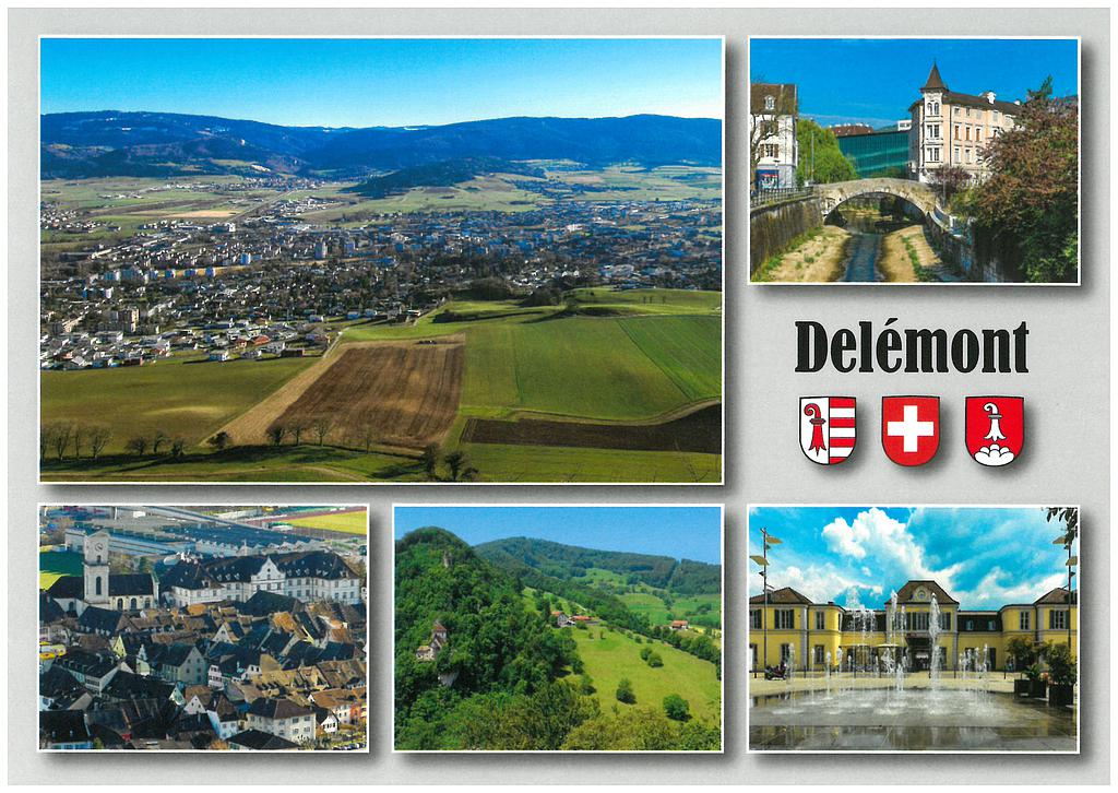 [CP 209410] Postcards 28624 Delémont JU
