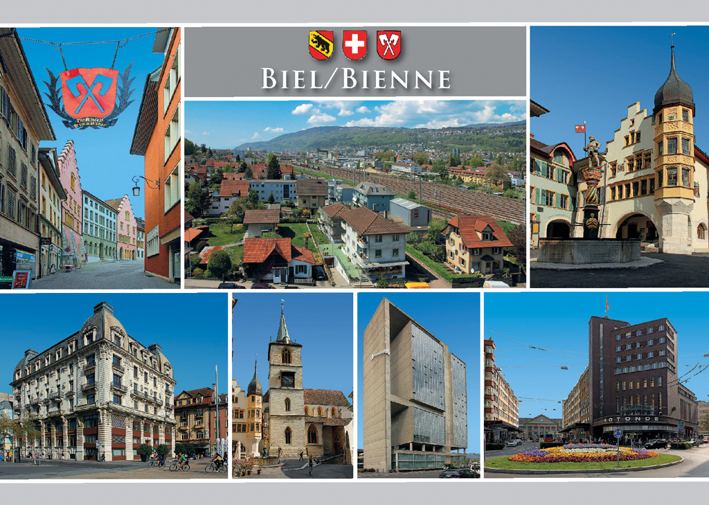 [CP 202999] Postcards 28672 Biel - Bienne