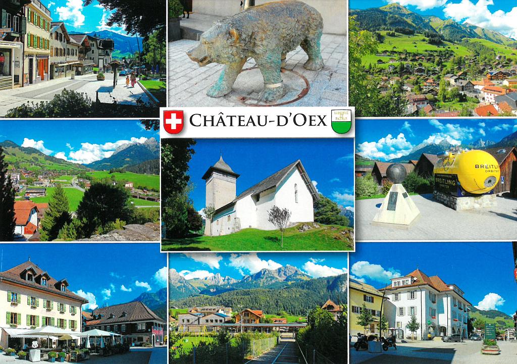 [CP 203445] Postcards 28896 Château-d'Oex