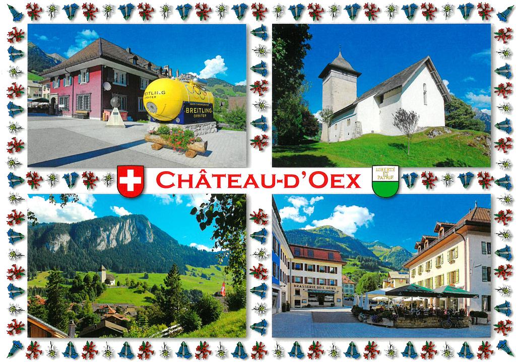 [CP 203467] Postcards 28897 Château-d'Oex