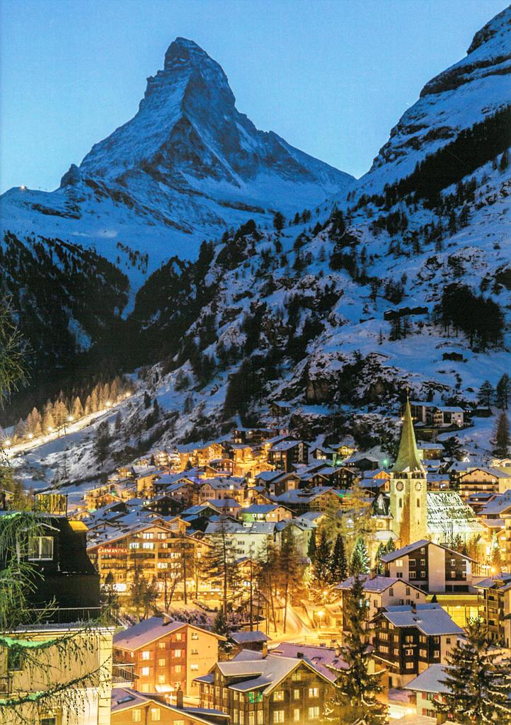 [CP 204631] Postcards 28932 w Zermatt Cervin