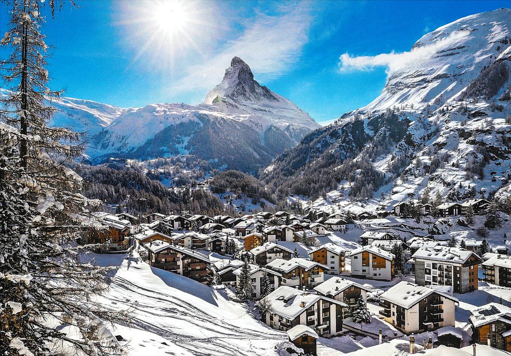 [CP 204635] Postcards 28717 w Cervin Zermatt