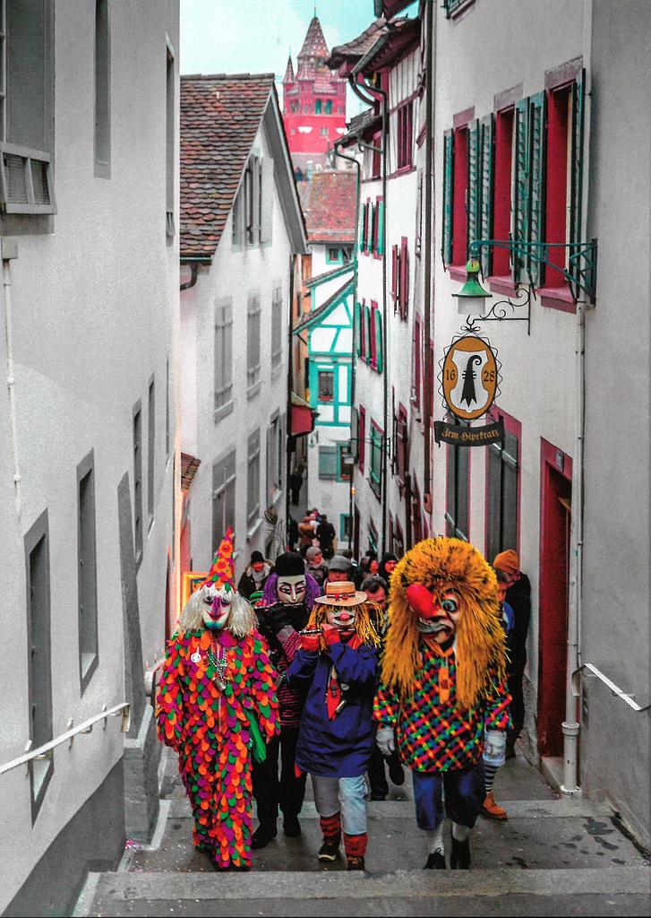 [CP 208247] Postcards 29128w Basel, Fasnacht