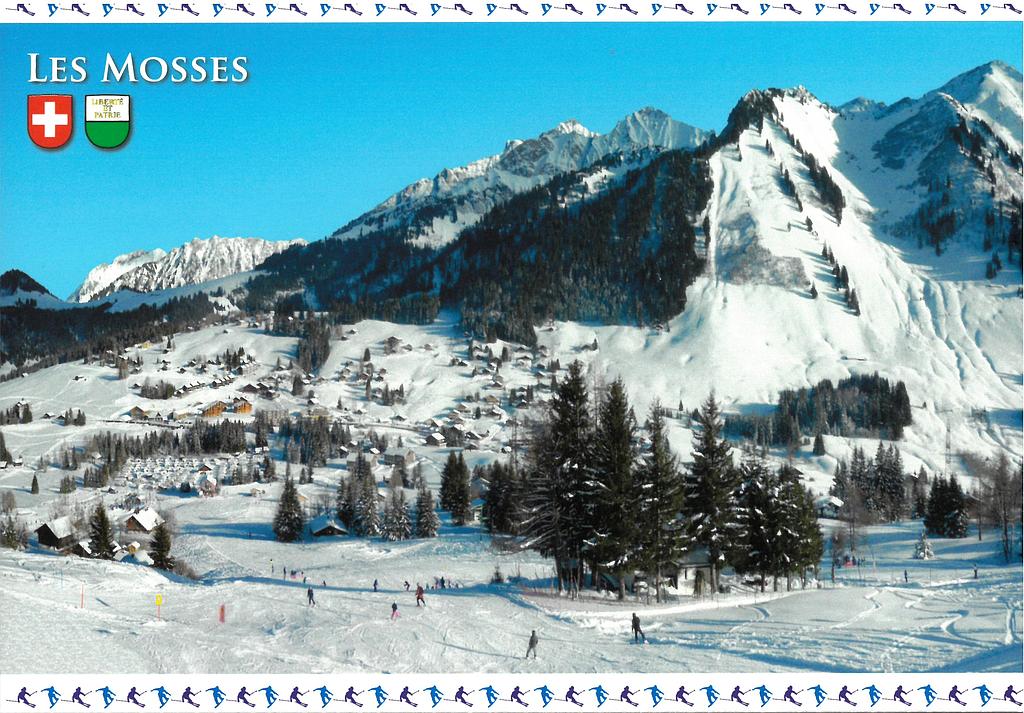 [CP 203236] Postcards 29187w Les Mosses