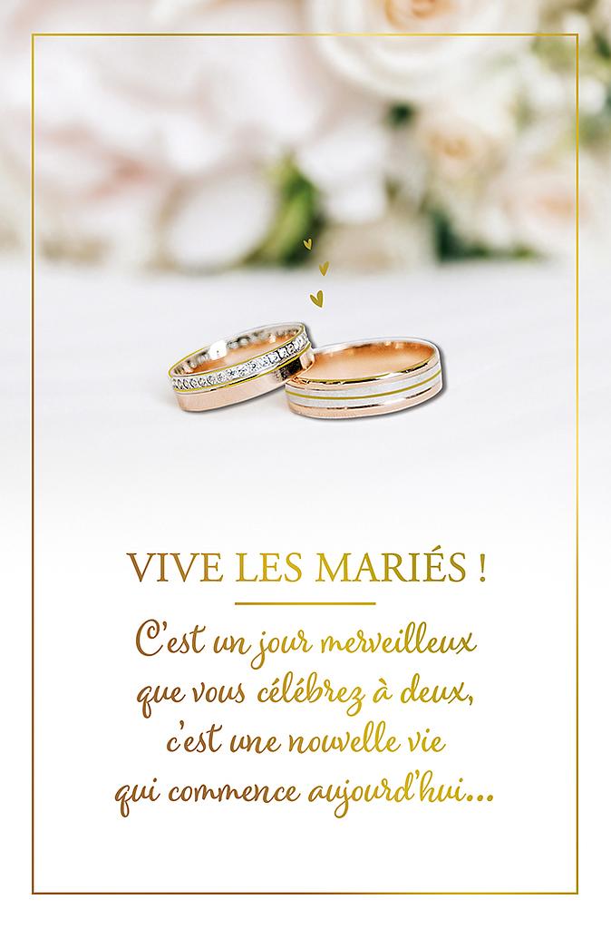 Carte Mariage