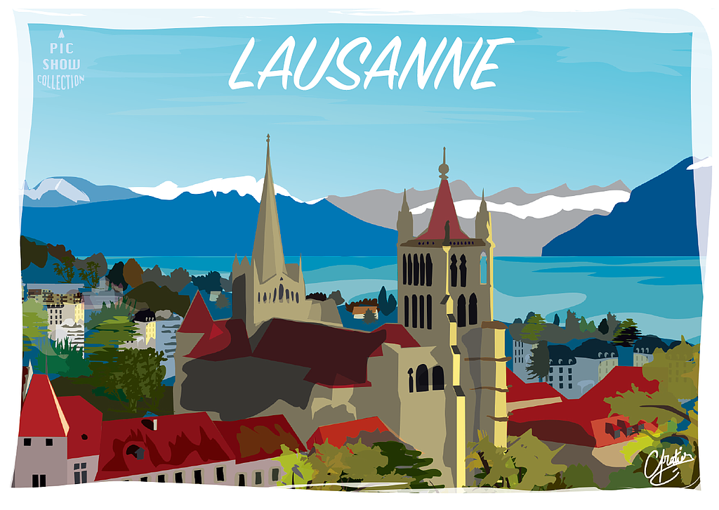 Postcards Lausanne
