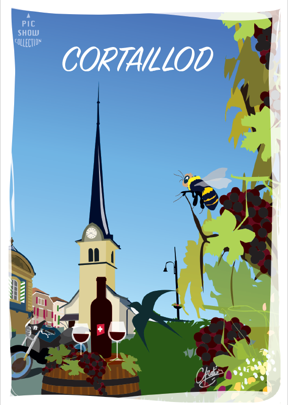[CP NE118] Postcards Cortaillod