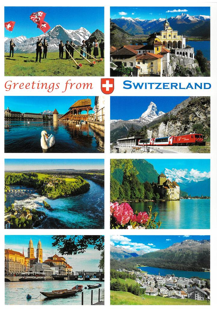 [CP 206649] Postcards 29537 Suisse 'Greetings from Switzerland'