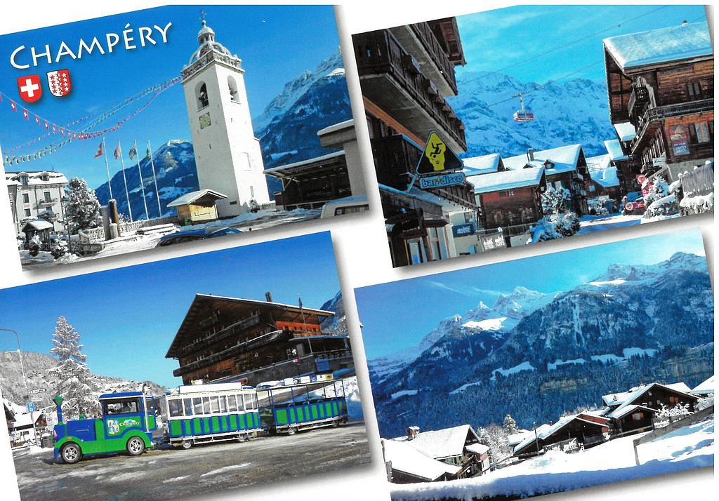 [CP 204537] Postcards 29548 Champéry