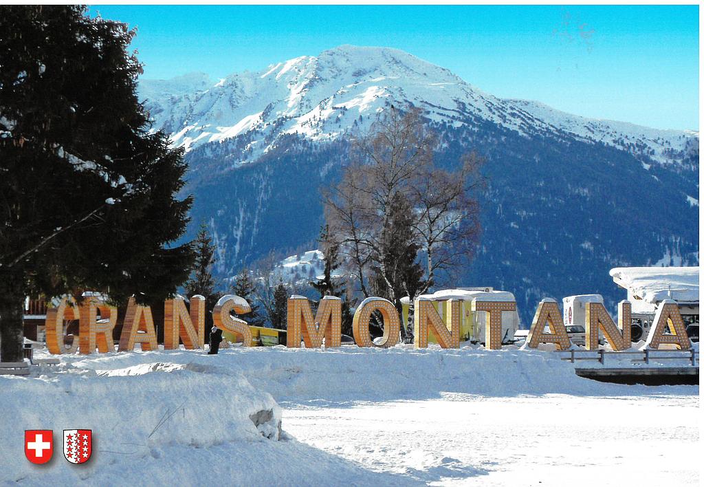 [CP 204534] Postcards 29551w Crans-Montana