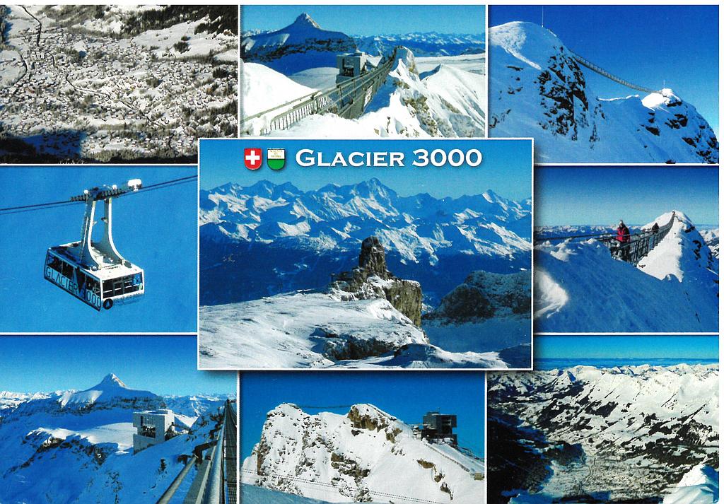 [CP 203395] Postcards 29560w Glacier 3000