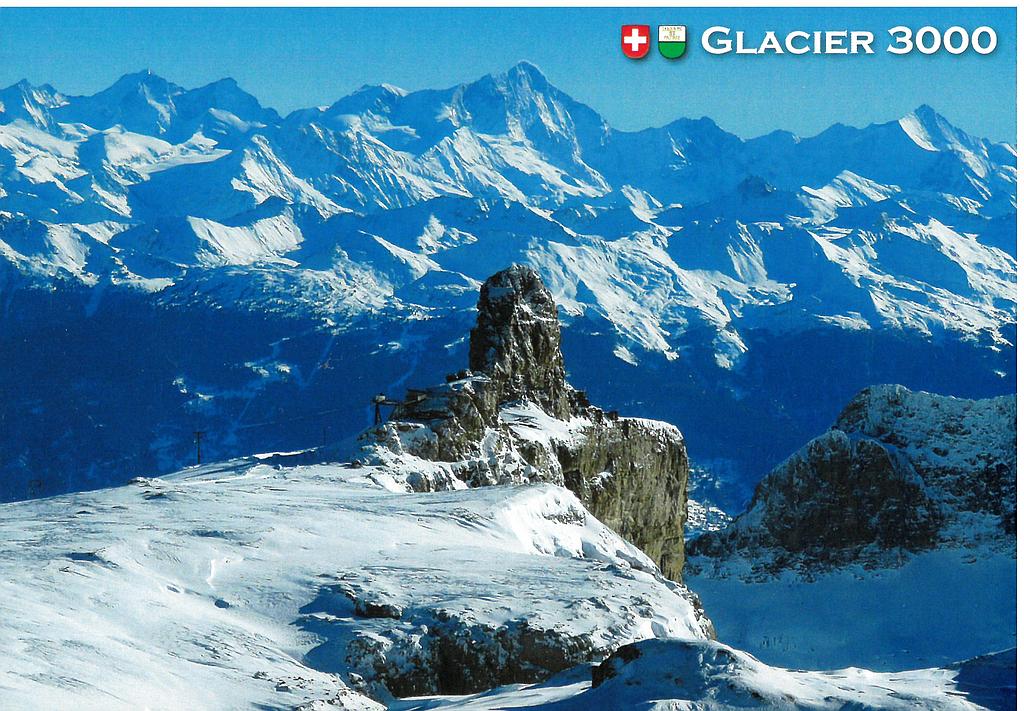 [CP 203232] Postcards 29566w Glacier 3000