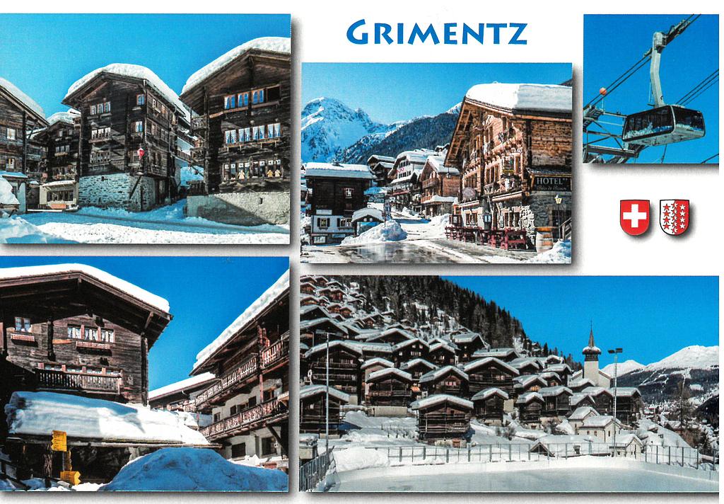 [CP 204526] Postcards 29568w Grimentz