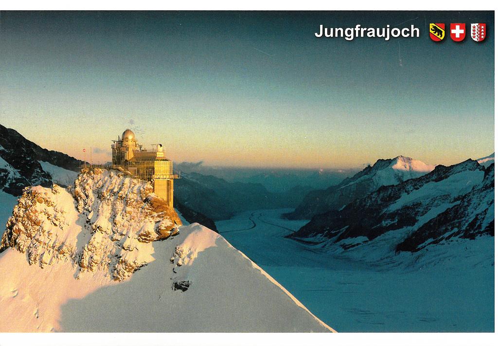 [CP 204525] Postcards 29578w Jungfraujoch