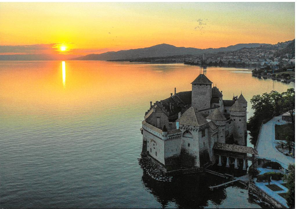 [CP 203598] Postcards 29670 Schloss Chillon