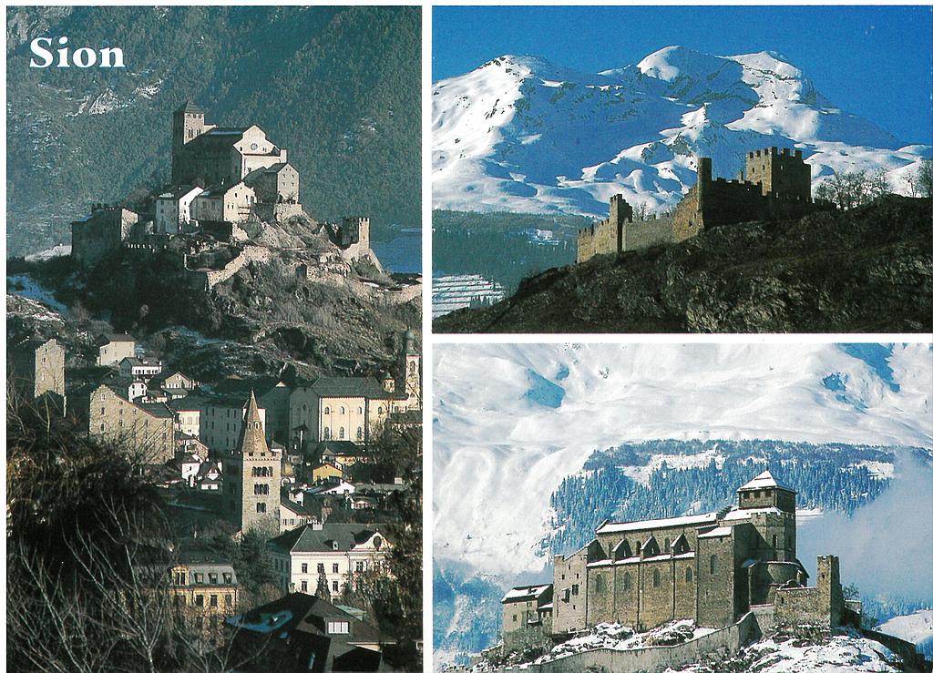 [CP 204830] Postcards 45112 Sion Château