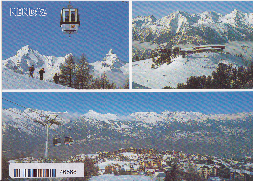 [CP 204375] Postcards 46568 w Nendaz