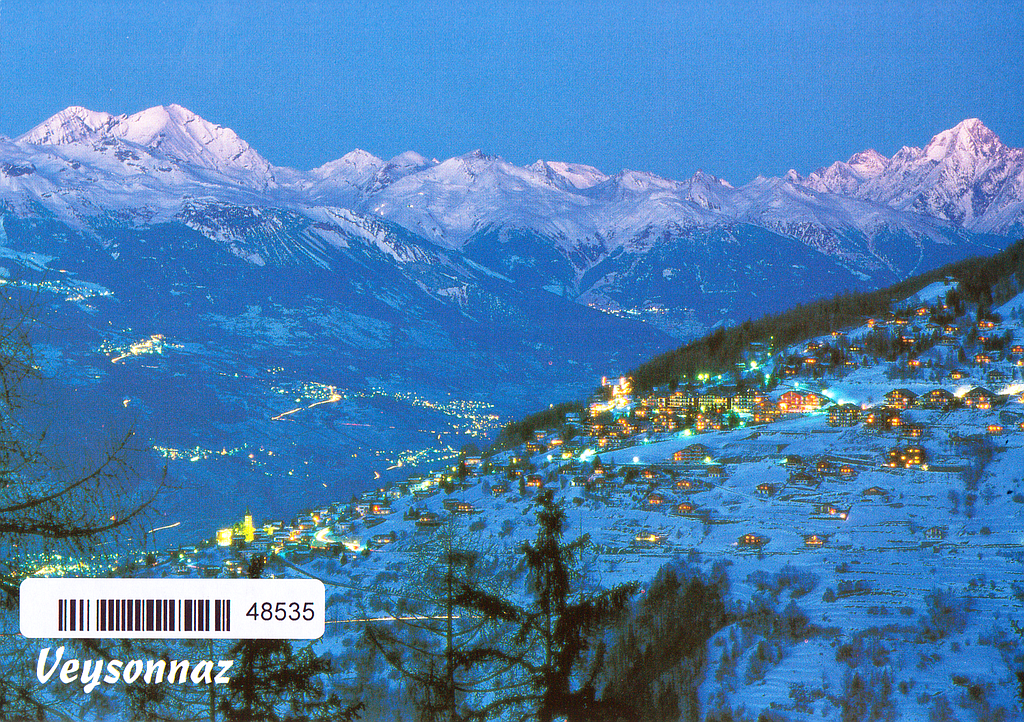 [CP 204353] Postcards 48535 w Veysonnaz