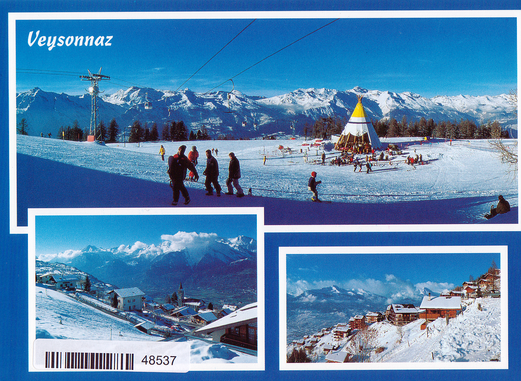 [CP 204352] Postcards 48537 w Veysonnaz