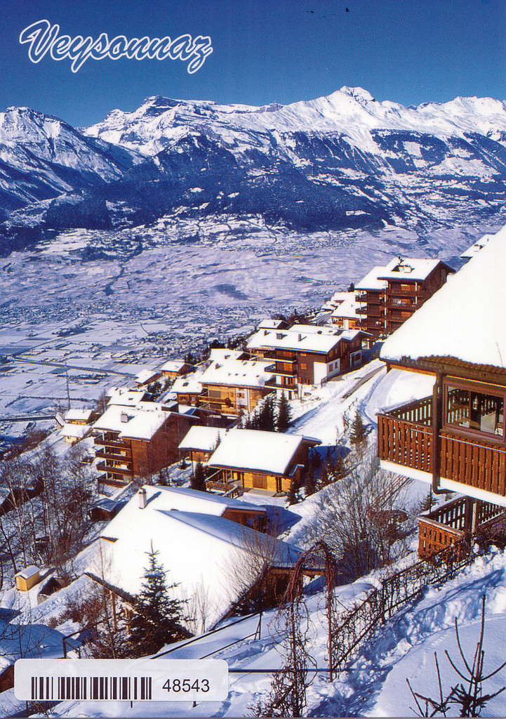 Postcards 48543 w Veysonnaz