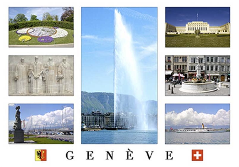 [CP CR8308] Postcards 8308 Genève