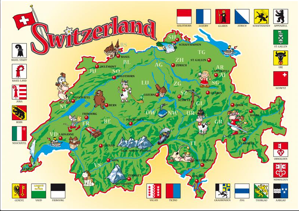 [CP CR8316] Postkarten 8316 Schweiz