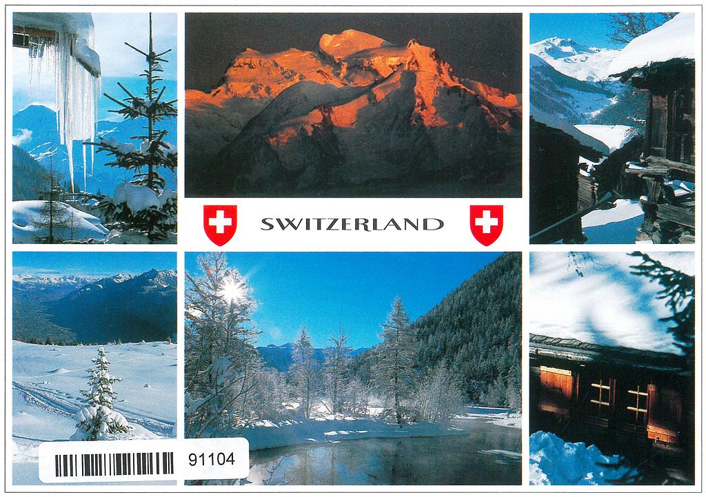 [CP 204190] Postcards 91104 w Switzerland hiver