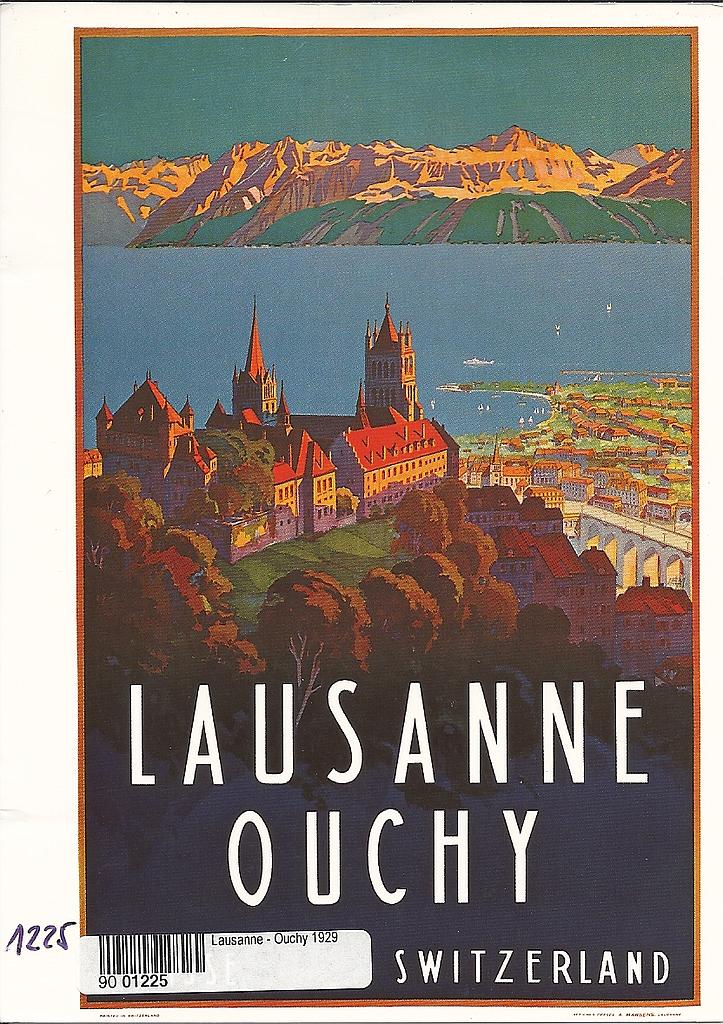 [CP 203667] Postcards [Fr.2.- Litho] 01225 Lausanne-Ouchy