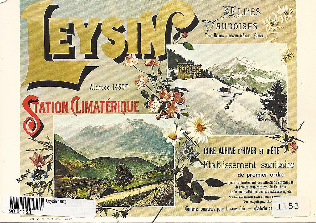 [CP 203661] Postcards A6 Litho 01153 Leysin