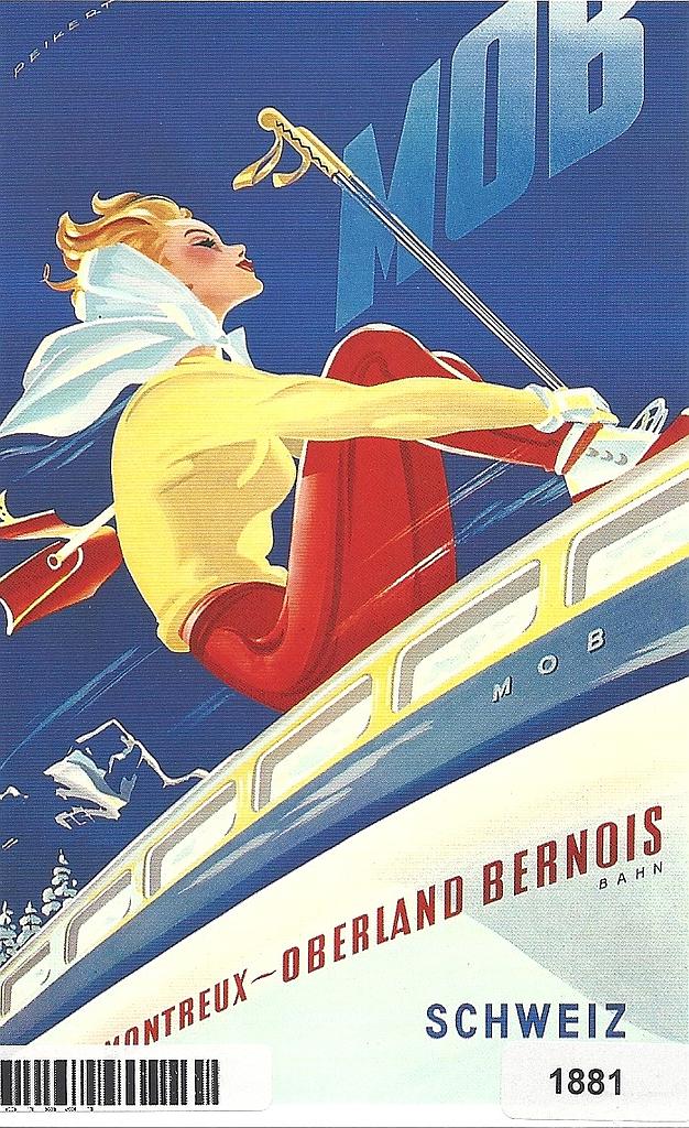 [CP 203642] Postcards A6 Litho 01881 Affiche MOB 1957