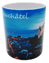 Tasse "Neuchâtel" textée