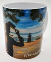 MUG mit Text "Neuchâtel"