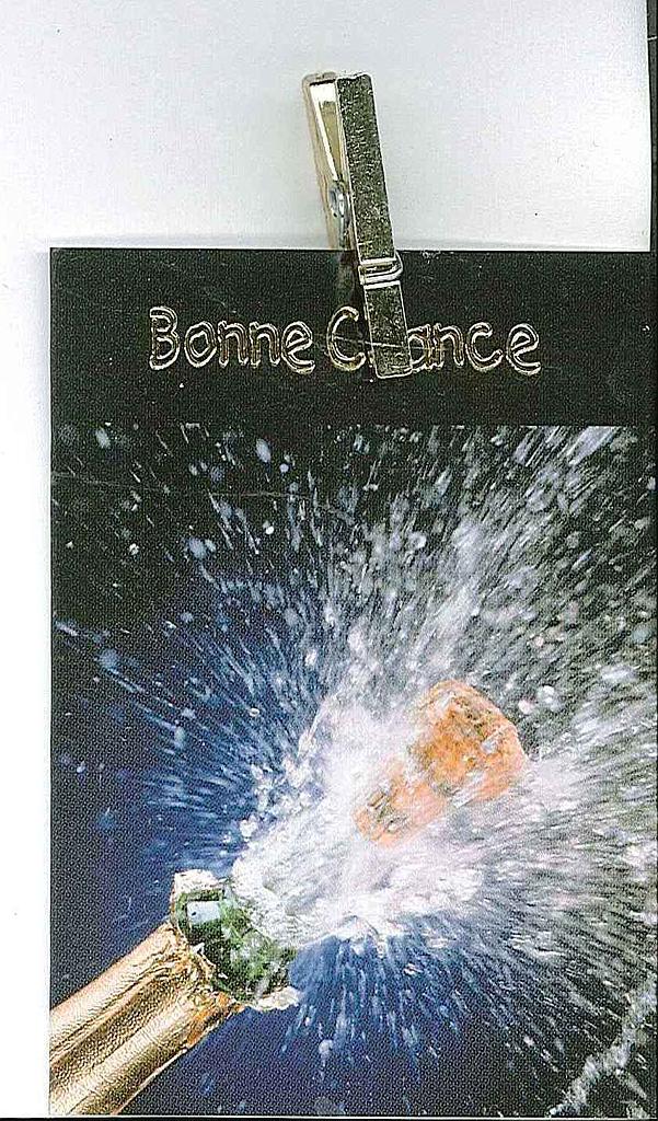 [MN-P7 BC 10-516] Mini pincette Bonne chance