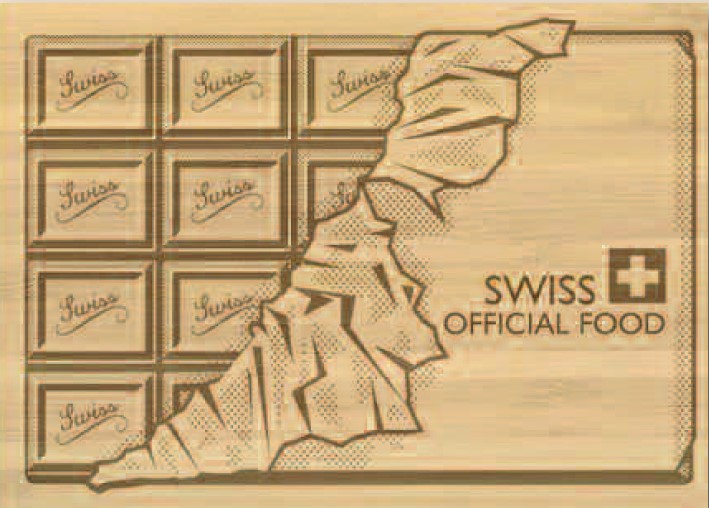 [BZ19953260] Postcards Bambou Chocolat suisse 28638