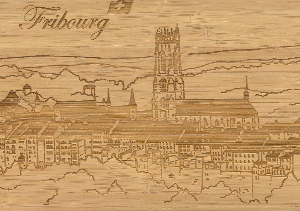 [BZ19008941] Postcards Bambus  Fribourg (Freiburg)
