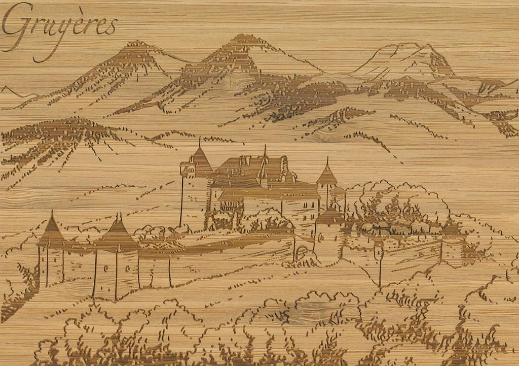 [BZ19008934] Postcards Bambou Gruyères 27827