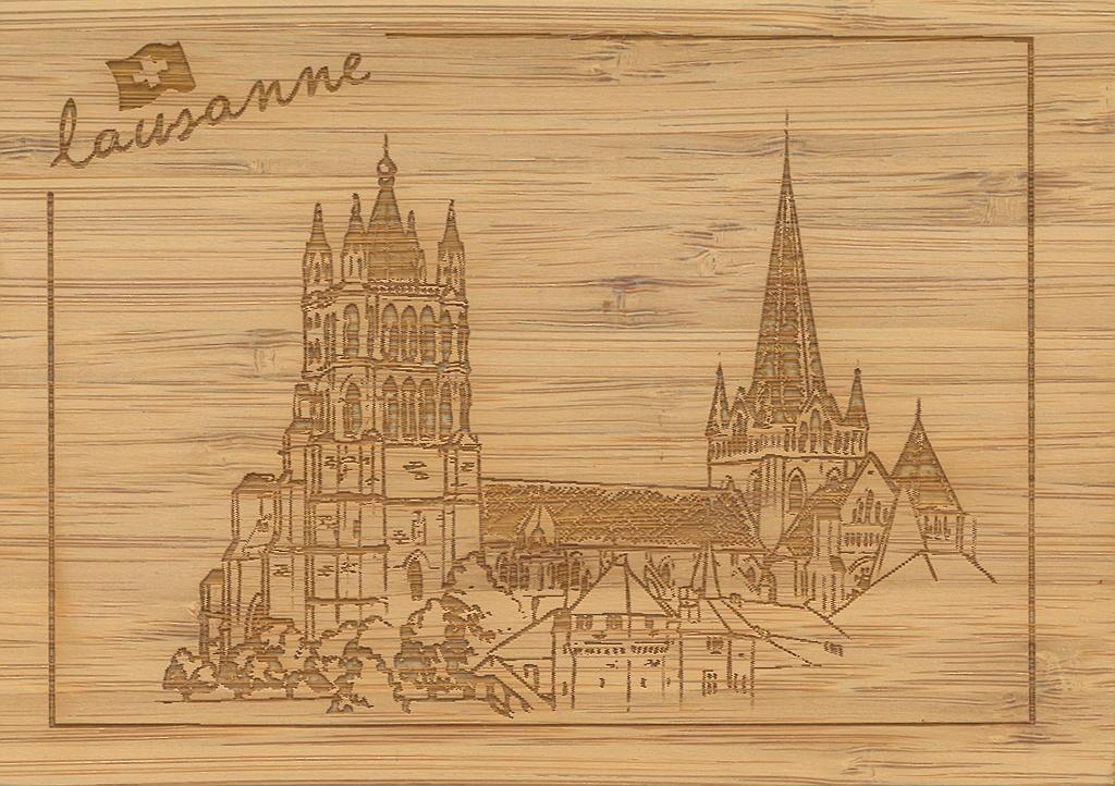 [BZ19008942] Postcards Bambou Lausanne 27819