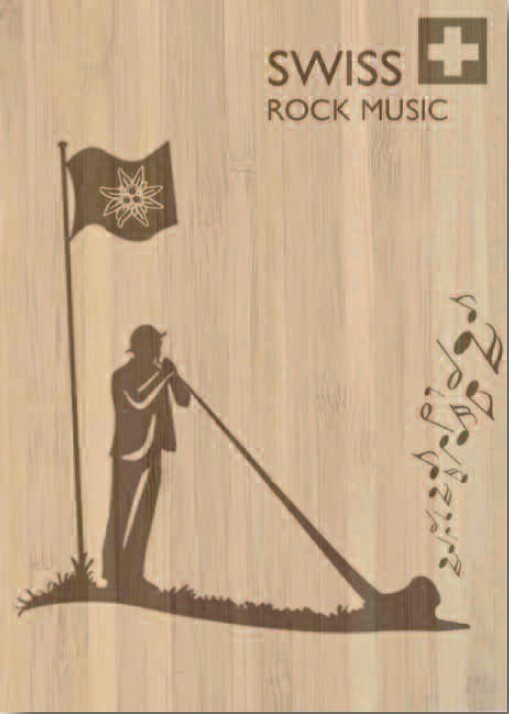 [BZ20077262] Postcards Bambus Swiss Rock Music