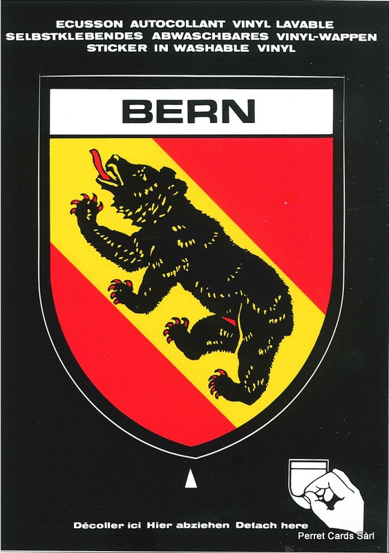 [CP 208614] Postcards SK 247 Stickers BERN