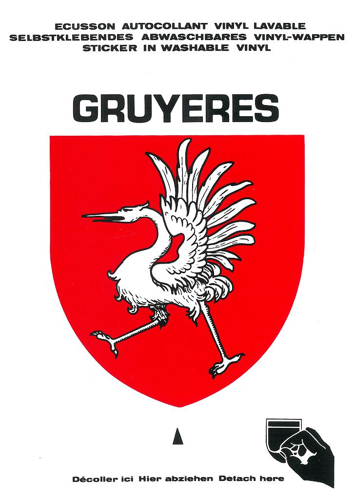 [CP 206104] Postcards SK 275 Stickers Gruyères