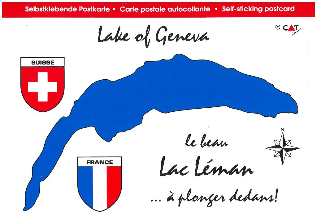 [CP 203693] Postcards SK 403 Stickers Lake of Geneva (Genfersee)