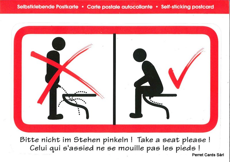 [CP 206817] Postcards SK 477 Stickers 'Celui qui s'assied ne se mouille pas les pieds'