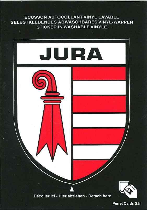 [CP 203014] Postcards SK 491 Stickers JURA