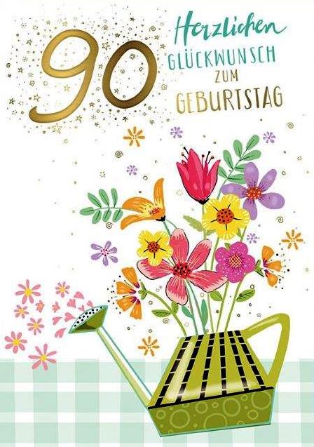[FZ UK-34592] Karte 90. Geb. Fixzahlen