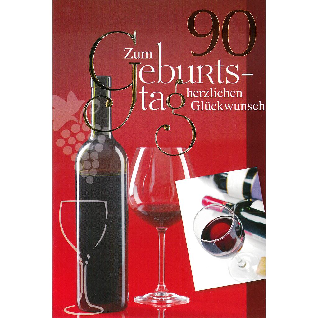 [FZ 558020-90] Karte 90. Geb. Fixzahlen