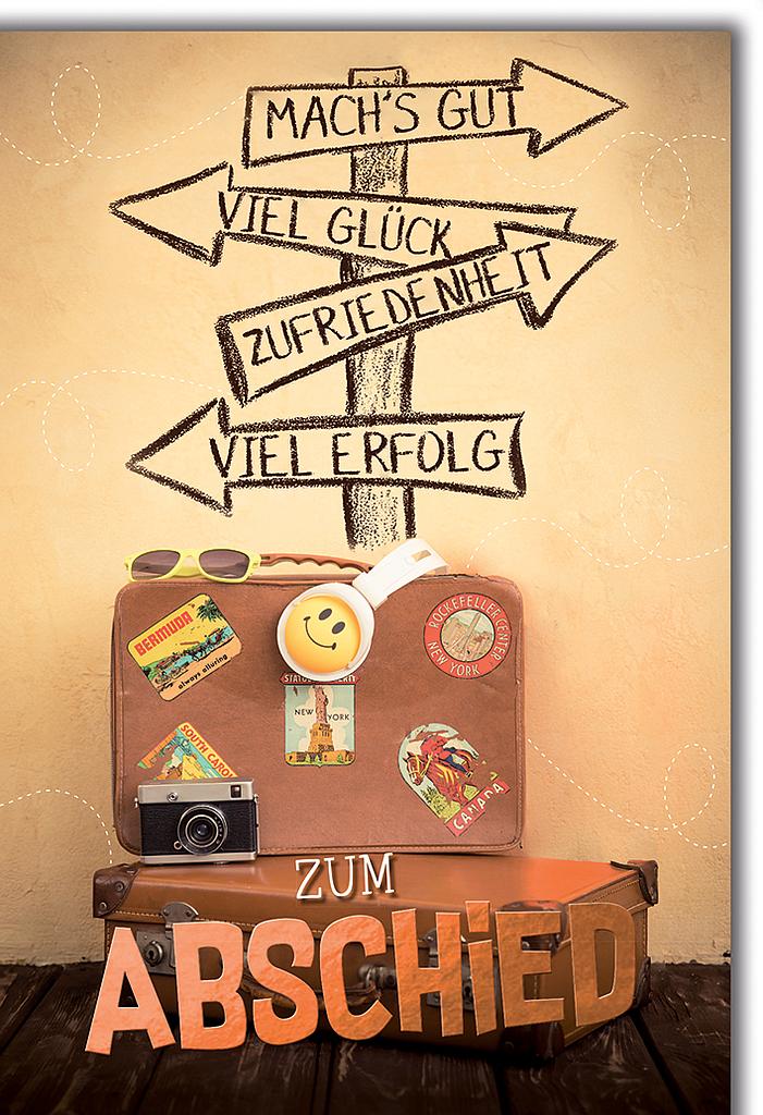 [AB 78028] Karte Abschied