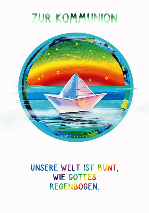 [KM UK-34953] Karte Kommunion