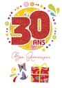 Carte Anniv. 30 ans